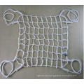 White Color Wear-Resisting PP/Polyester Trailer Lifting Pulling Cargo Net